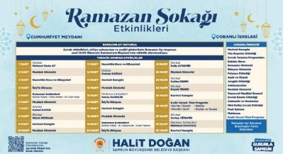 SBB'den Ramazan Sokağı