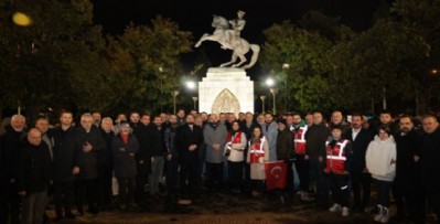 Atatürk Anıtı'nda Demokrasi Nöbeti