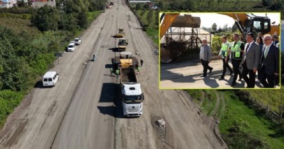 Terme'ye Yeni Bulvar Yolu