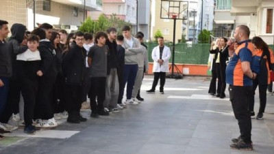 Öğrencilere Afet Eğitimi