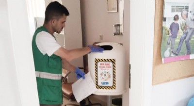 Canik'te Atık İlaçlar İmha Edildi