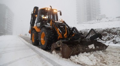 Canik'te Kar Mesaisi Canik'te Kar Mesaisi