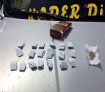 Zehir tacirleri 'dur'madı kaza yaptı