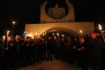 Bayburt ’Şehitlere Saygı Yürüyüşü’nde buluştu