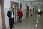 Kapı boşluğu kitaplık oldu