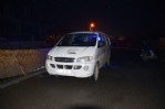 Minibüs ile motosiklet çarpıştı: 1 yaralı