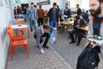 Üniversite öğrencilerinden çevre temizliği