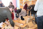 Öğrencilerden kitap kampanyasına destek