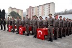 Kısa dönem askerler yemin etti