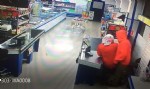 Market gaspçıları polisten kaçamadı