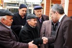 Kaymakam Pişkin'den gazilere ziyaret