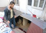Soğan çuvalıyla oyun salonuna düştü!