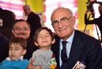 Dede ile torun okulda bir araya geldi