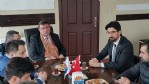 Kaymakam Türkel, genç iş adamlarıyla buluştu