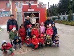 Ana sınıflarına uygulamalı yangın tatbikatı