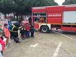 Ana sınıflarına uygulamalı yangın tatbikatı