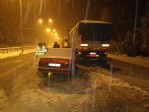 Yağışlı hava kazalara yol açtı: 3 yaralı