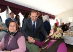 Huzurevi sakinleriyle yemekte buluştular