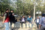 Anız yangını ormanı kül etti