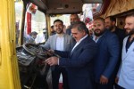 Amasya'da otobüsten kafe 