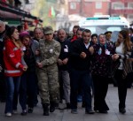 Şehit eşe son selam