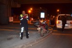 Motosikletli ölümden döndü