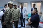Yemin törenine giderken kaza yaptılar