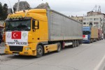 Tokat’tan El-Bab’a 3 TIR eğitim yardımı
