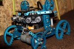 Ortaokul öğrencisinden tarla süren robot