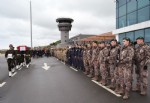 Ordu şehidini karşıladı