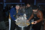 57. Alay için 60 metrelik bayrakla yürüdüler