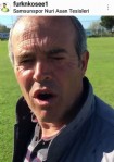 Futbolculardan eşek şakası
