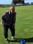 Futbolculardan eşek şakası