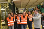 Bafralı öğrenciler otomotiv fabrikasında