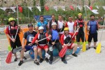 Artvin'de nefes kesen rafting yarışı