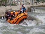 Artvin'de nefes kesen rafting yarışı
