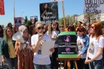 Kadın cinayeti protestosu