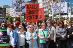 Kadın cinayeti protestosu