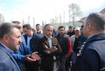 Nakliyeci eylemine polis müdahalesi
