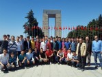 Öğrencilerden otomotiv sektörü ve şehitlik gezisi