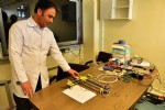 Öğrenciler atık parçalardan 3D yazıcı yaptı