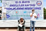 Tekerlekli sandalye ile zeybek oynadılar