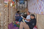 Gıda ambarını ’kültür ambarı’na dönüştürdü
