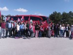 Özel öğrencilerin anıtkabir heyecanı
