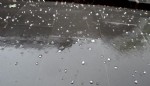 Niksar’da dolu yağışı