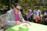 Organik üretip organik besleniyorlar