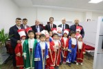 Derebahçe’de mehterli sergi açılışı