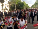 Minik pehlivanlara büyük karşılama