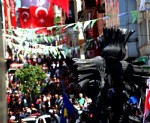 ‘Aksu Festival Yürüyüşü’ düzenlendi