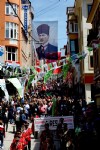 ‘Aksu Festival Yürüyüşü’ düzenlendi